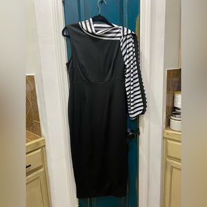 One shoulder Black dress